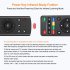 G20S Air Mouse Wireless Remote Keyboard Voice Inputting Air Fly Mouse Remote Control With USB Receiver Compatible For Android TV Box Tablet PC black
