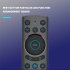 G20S PRO Air Mouse Wireless Keyboard Voice Inputting Air Fly Mouse Universal Remote Control Compatible For Android TV Box black