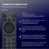 G20S PRO Air Mouse Wireless Keyboard Voice Inputting Air Fly Mouse Universal Remote Control Compatible For Android TV Box black