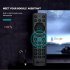 G20S PRO Air Mouse Wireless Keyboard Voice Inputting Air Fly Mouse Universal Remote Control Compatible For Android TV Box black