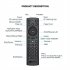 G20S PRO Voice Remote Wireless Replacement Remote Keyboard With 6 Axial Gyroscope IR Learning Air Fly Mouse Compatible For Android H96 MAX TV Box black