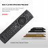 G20S PRO Voice Remote Wireless Replacement Remote Keyboard With 6 Axial Gyroscope IR Learning Air Fly Mouse Compatible For Android H96 MAX TV Box black