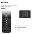 G20S PRO Voice Remote Wireless Replacement Remote Keyboard With 6 Axial Gyroscope IR Learning Air Fly Mouse Compatible For Android H96 MAX TV Box black