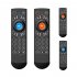 G21 Air Mouse 2 4G Wireless Remote Control With IR Learning Voice Inputting Air Fly Mouse Compatible For Android TV Box Tablet black orange