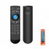 G21 Air Mouse 2 4G Wireless Remote Control With IR Learning Voice Inputting Air Fly Mouse Compatible For Android TV Box Tablet black orange
