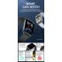 G21 Smart Watch Bluetooth compatible Calling 1 69 Inch Large Screen Voice Assistant Heart Rate Monitoring Sports Bracelet silver steel belt