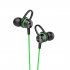 G26 Wired 3 5mm Plug In ear Gaming Headset With Microphone For Mobile Phone Computer Green