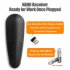 G30S Voice Air Remote 2 4G Smart TV Remote Control USB Wireless Replacement Mouse Keyboard Compatible For Android TV Box PC black