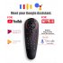 G30S Voice Air Remote 2 4G Smart TV Remote Control USB Wireless Replacement Mouse Keyboard Compatible For Android TV Box PC black