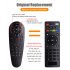 G30S Voice Air Remote 2 4G Smart TV Remote Control USB Wireless Replacement Mouse Keyboard Compatible For Android TV Box PC black