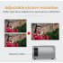 G320 YG320 1080P Mini Portable LED Projector Home Theater 4000 Lumens 23 Languages Can Read U Disk TF Card AV Connection DVD Box 