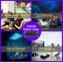 G320 YG320 1080P Mini Portable LED Projector Home Theater 4000 Lumens 23 Languages Can Read U Disk TF Card AV Connection DVD Box 