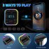 G38 Car Wireless Audio Transmitter LED Backlit Dual USB Port Adapter FM Transmitter Stereo Audio Extender Amplifier TF Card U Disk Player black