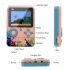 G5 Retro Handheld Game Console With 500 Classical Games 3 0 Inch Screen 2 Player Game Console For Kids Men Women blue with handle