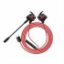 G5 Type c Interface Gaming In ear Headphones With Microphone Chicken eating Headset Earphones Smartphone Wired Mobile Phone Earbuds black red