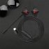 G5 Type c Interface Gaming In ear Headphones With Microphone Chicken eating Headset Earphones Smartphone Wired Mobile Phone Earbuds black