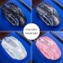 G5 Wired Gaming Mouse Colorful Backlight 6 Button Silent Mouse 4 speed 3200 DPI RGB Gaming Mouse Black silent version