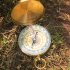 G50 Compass Pure Copper Pocket Watch Multifunctional Covered Luminous Retro Flip Cover Compass For Outdoor Hiking gold