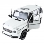 G63AMG Remote Control Car 1:14 Scale Openable Door Usb Rechargeable Off-road Vehicle Kids Rc Car Model Toy White 1:14