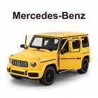 G63AMG Remote Control Car 1:14 Scale Openable Door Usb Rechargeable Off-road Vehicle Kids Rc Car Model Toy Yellow 1:14