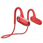 G68 Bone Conduction Earphones Wireless Bluetooth 5.0 Running Sports Headsets Waterproof Sweatproof Headphones Red G68