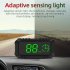 G7 Car Hud Gps Head Up Display Projector Digital Overspeed Warning Alarm Outdoor Usb Powered Hd Speed Monitor black