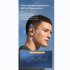 G8 Ear Clip Bluetooth Headphone Wireless Bone Conduction Earphone Single Ear Stereo ENC Noise Reduction Headset grey