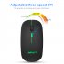 G852 Rechargeable Silent Bluetooth 2 4g Dual mode Wireless Gaming  Mouse black