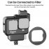 G9 4 Camera Cage Vlog Expansion Microphone Sports Camera Accessories for GoPro9  black