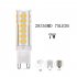 G9 75led Light Bulb 7w 220 240v 2835smd 450lm High Brightness Energy Saving Long Service Life Lamp G9 75 led 6500K  cool white 