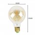 G95 LED Dimmable Retro Loving Heart Filament Edison Bulb Decoration