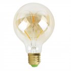 G95 LED Dimmable Retro Loving Heart Filament Edison Bulb Decoration