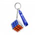 GAN328 Mini Magic Cube Keychain 3x3 Puzzle Speed Cubes Key Chain Stress Relief Educational Toys As shown