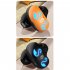 GD68 Open Ear Headphones Air Conduction Wireless Earbuds With LED Lights Clip On Earbuds Earphones For Running Cycling Workout Sport brown