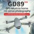 GD89 MAX GPS Drone 6K HD Camera Quadrocopter EXA MAX with Adjustable Gimbal Quadcopter Mini Follow Me Drones RC Obstacle Sensing Drone 1 battery