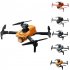 GD95Pro RC Drone with Camera Obstacle Avoidance GPS Optical Flow Aerial Photography RC Quadcopter Gray dual camera B