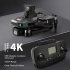 GD95Pro RC Drone with Camera Obstacle Avoidance GPS Optical Flow Aerial Photography RC Quadcopter Orange D