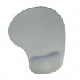 Office Mousepad with Gel Wrist Gray