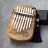 GECKO 8 Keys Finger Kalimba Thumb Piano Portable Beginners Keyboard Marimba Wood Musical Instrument  Toon Wood  K 8CA 