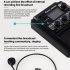 GGP 05 Professional Acoustic Guitar Pickup LCD Digital Tuner Pickup Preamp EQ Live Streaming With Microphone Guitar Parts Accessories GGP 05