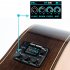 GGP 05 Professional Acoustic Guitar Pickup LCD Digital Tuner Pickup Preamp EQ Live Streaming With Microphone Guitar Parts Accessories GGP 05