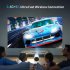 GJ300 720P 1 8GB Smart Projector Portable With Wifi 6 Max 130 inch Screen 120 ANSI Lumens Auto Keystone Correction For Home Theater US Plug