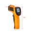GM550 Digital Infrared Thermometer Professional Non Contact Laser Temperature Tester Yellow