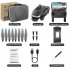 GPS Drone 4k HD Dual Camera Brushless Motor 360   Obstacle Avoidance RC Quadcopter Vs L900 Kf108 Black 1 Battery