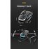 GPS Drone 4k HD Dual Camera Brushless Motor 360   Obstacle Avoidance RC Quadcopter Vs L900 Kf108 Black 2 Batteries
