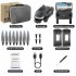 GPS Drone 4k HD Dual Camera Brushless Motor 360   Obstacle Avoidance RC Quadcopter Vs L900 Kf108 Black 2 Batteries