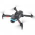 GPS Drone 4k HD Dual Camera Brushless Motor 360   Obstacle Avoidance RC Quadcopter Vs L900 Kf108 Black 2 Batteries