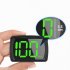 GPS HUD Digital Speedometer Head Up Display For Car Overspeed Alarm Clear High definition LED Display With Sunshade Speed Gauge For All Vehicle Y03 KM H