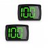 GPS HUD Digital Speedometer Head Up Display For Car Overspeed Alarm Clear High definition LED Display With Sunshade Speed Gauge For All Vehicle Y03 MPH