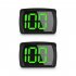 GPS HUD Digital Speedometer Head Up Display For Car Overspeed Alarm Clear High definition LED Display With Sunshade Speed Gauge For All Vehicle Y03 MPH